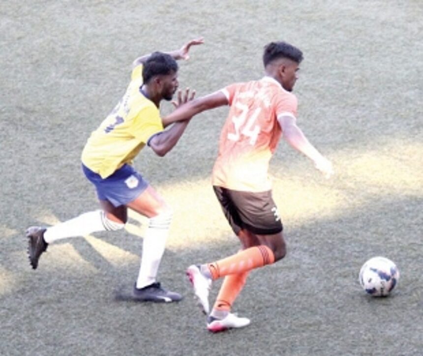 Sporting Clube drub Dunes SC in Taca Goa