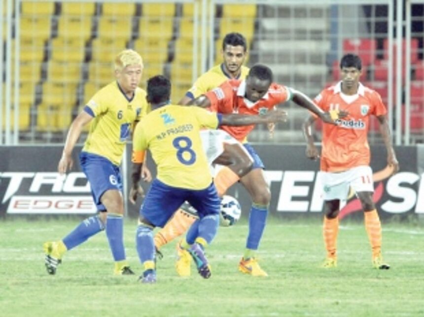 Sporting Clube escape Mumbai FC scare 1 Sporting Clube escape Mumbai FC scare