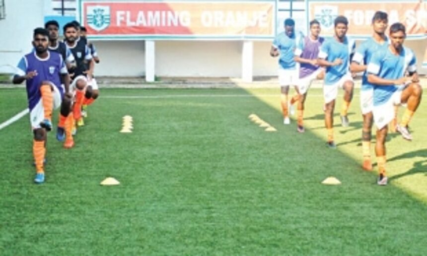 Sporting Clube take on Calangute Association 1 Sporting Clube take on Calangute Association