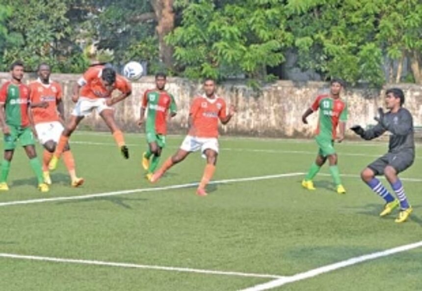 Sporting mow down Goa Velha