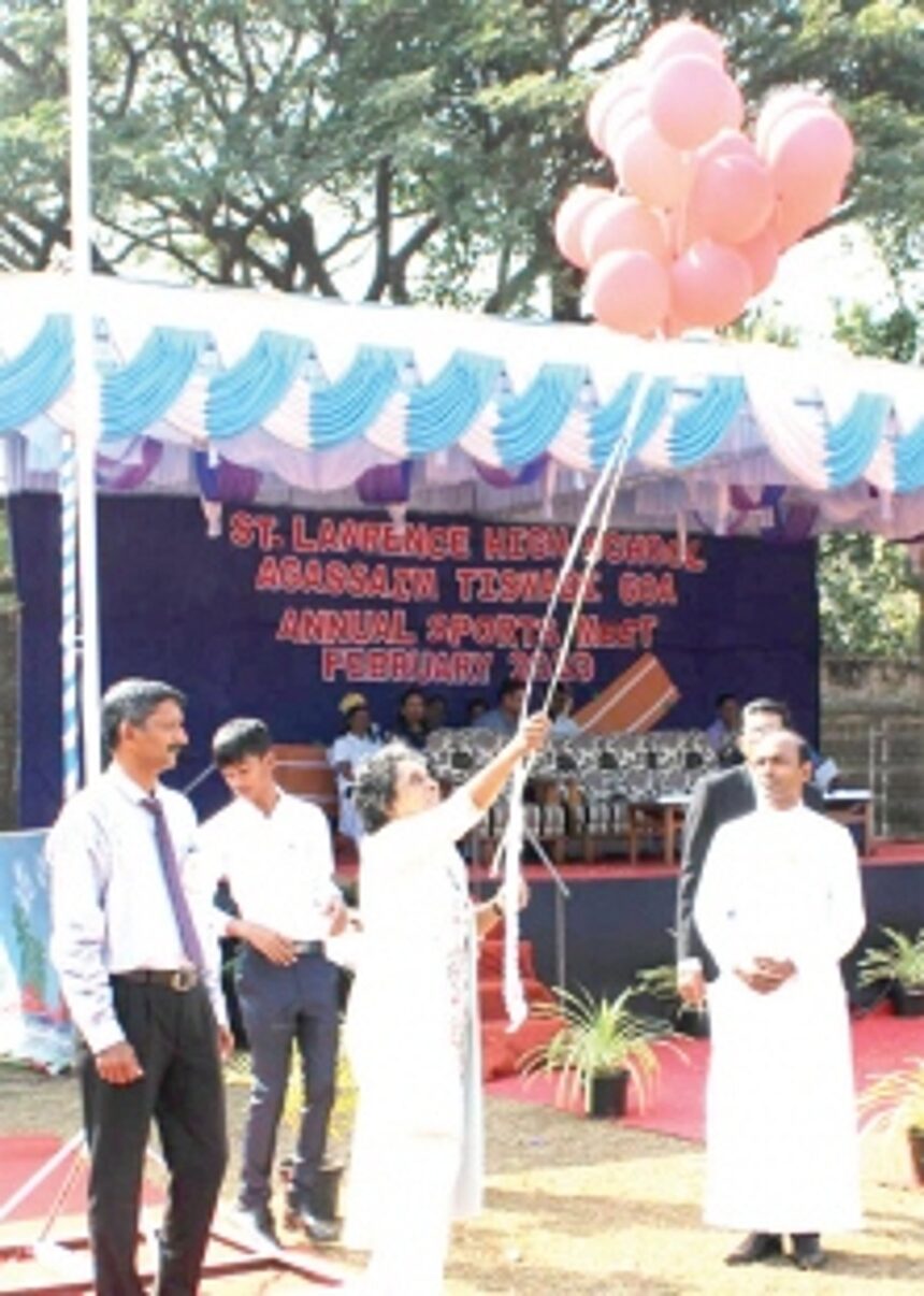 Sports day held at St Lawrence HS