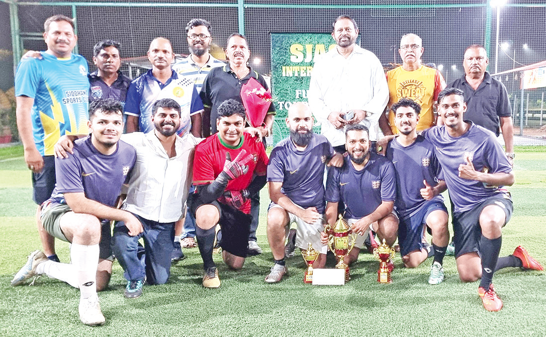 SportsBalcao clinch SJAG
Inter-Media Futsal title