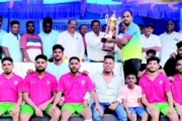 Spring Boys emerge champions in  Davorlim inter-village open football
