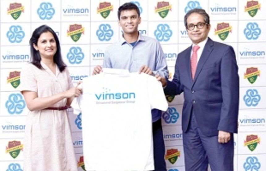 Squash sensation Yash gets the backing of Vimson