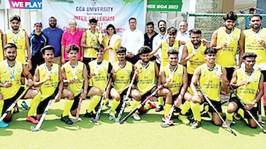Sridora Caculo College and Don Bosco College Win Goa University Inter-Collegiate Hockey Championships