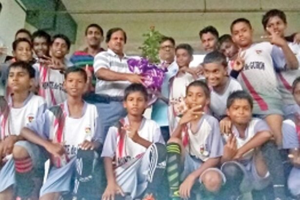 St Anthony HS Monte-Guirim U-14 Bardez Taluka champs