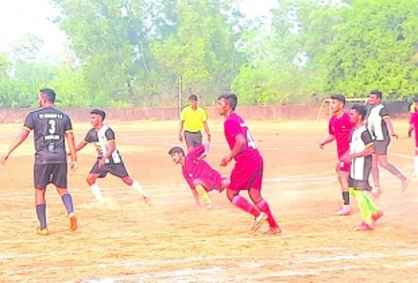 St Anthony SC down Cuncolim Union