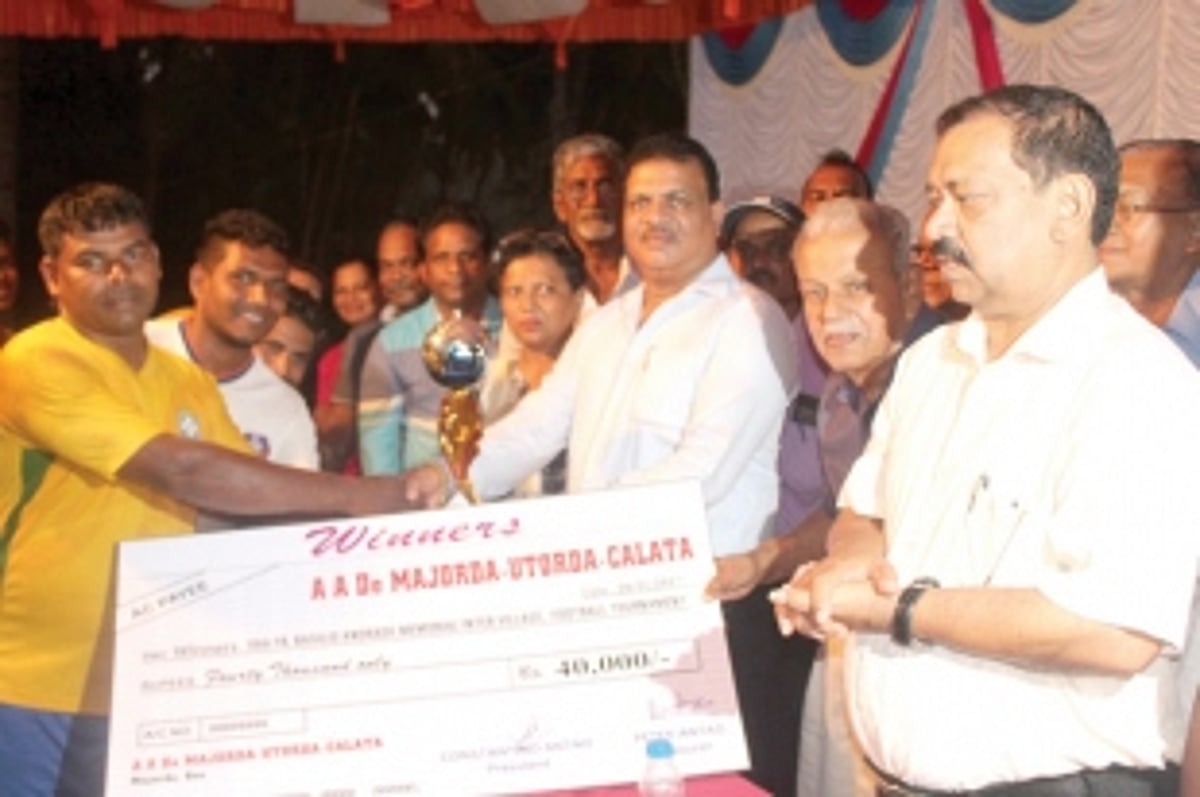 St Anthony SC take home Fr Basilio trophy