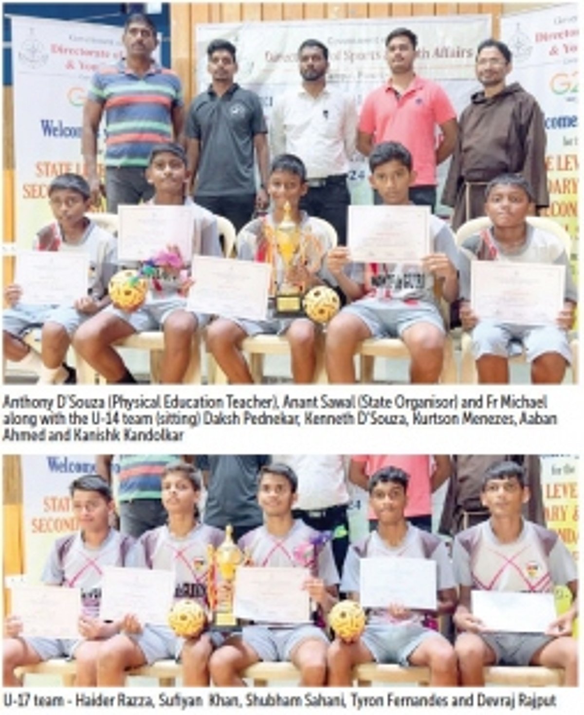 St Anthony’s HS bags double crown