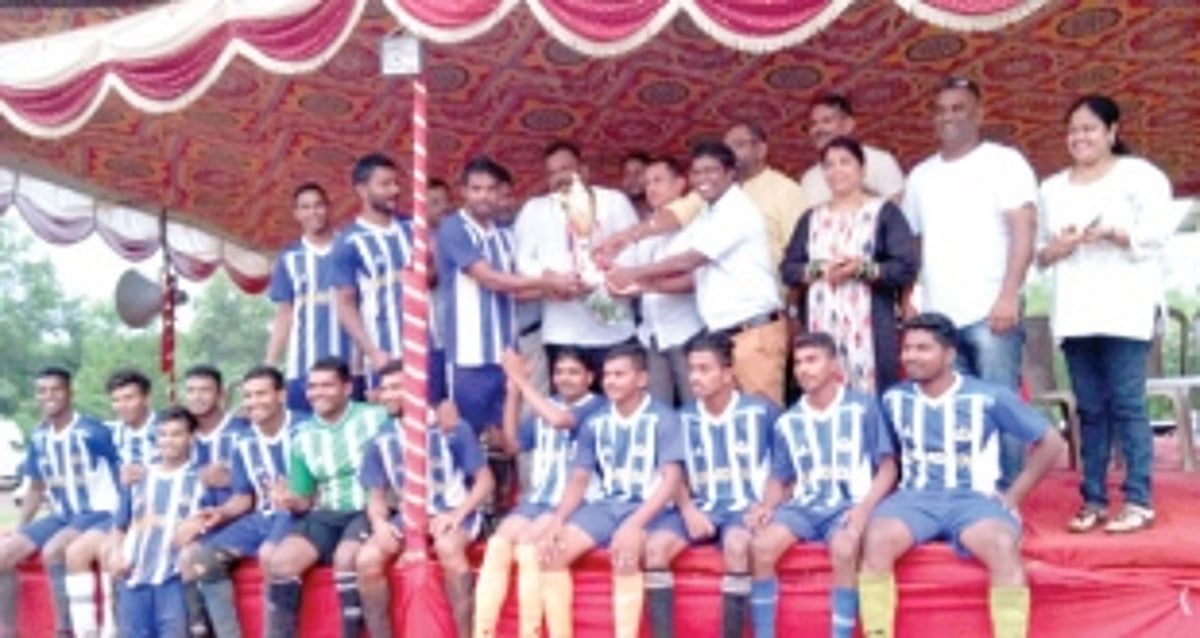 St Anthony’s SC Assolda champions