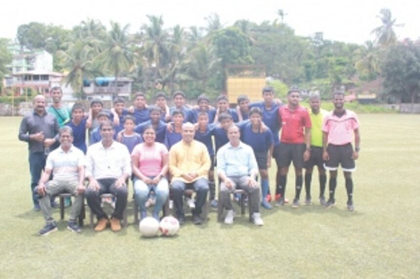 St Britto’s HS North District football champions