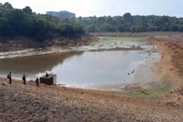 St. Cruz V.P. inspects Bondvol Lake; decides to install CCTV at site to keep watch