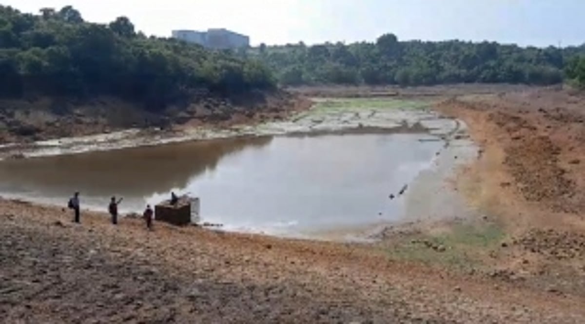 St. Cruz V.P. inspects Bondvol Lake; decides to install CCTV at site to keep watch