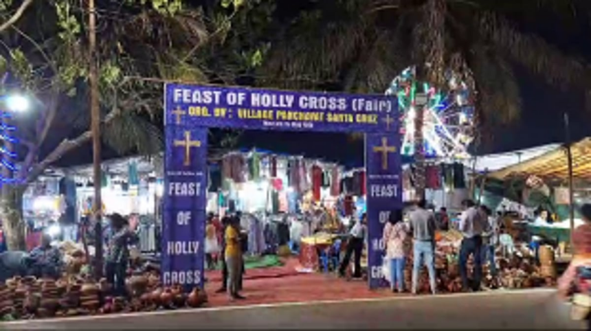 St Cruz feast fair totally scam ridden, allege former Sarpanch & villagers 1 St Cruz feast fair totally scam ridden, allege former Sarpanch & villagers