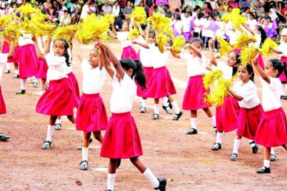 St Mary’s Convent HS
sports meet held