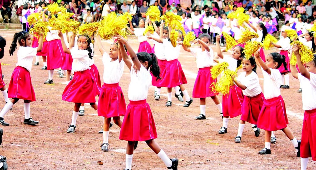 St Mary’s Convent HS
sports meet held