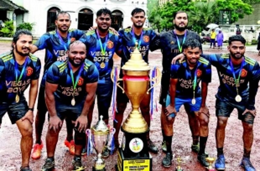 St Sebastian Vaddo B emerge champions