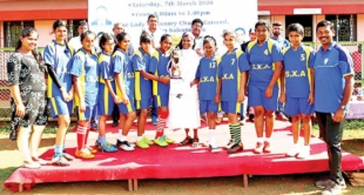 St Xavier’s Academy win exhibition match
