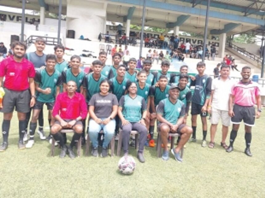 St Xavier’s HSS win Bardez U-17 title