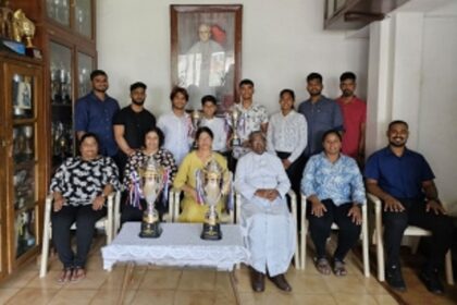 St Xavier’s wins Goa University’s  awards for best college in sports