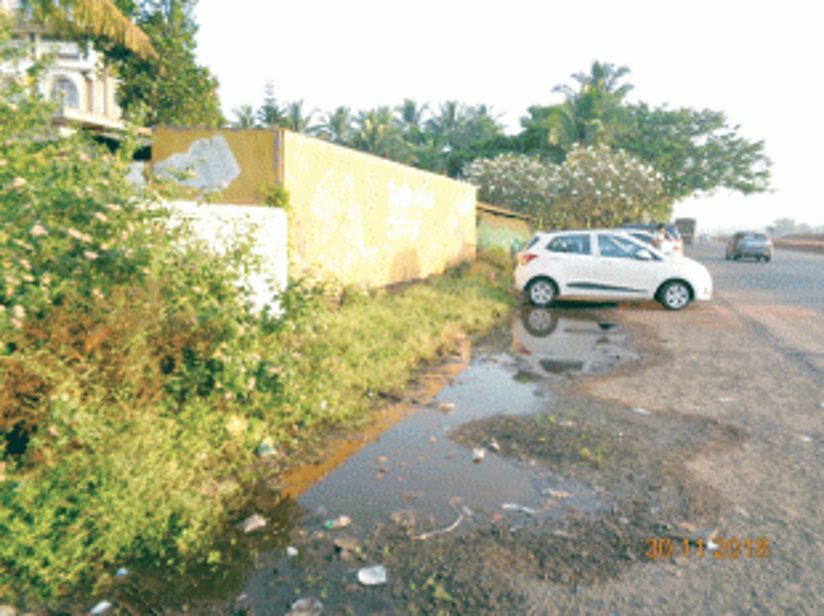 Stagnant water, cause for concern