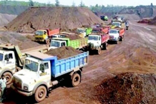 Stalemate over transportation of e-auctioned ore in Mayem, Pilgao