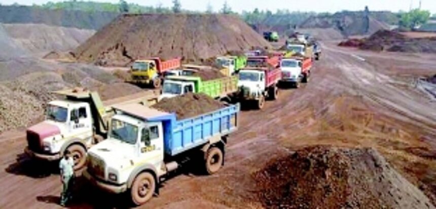 Stalemate over transportation of e-auctioned ore in Mayem, Pilgao