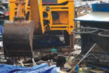 Stall razed in hurry  at Dona Paula