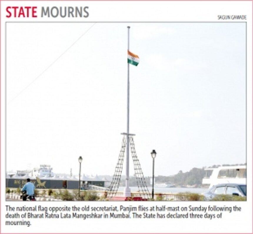 State declares three  days of mourning