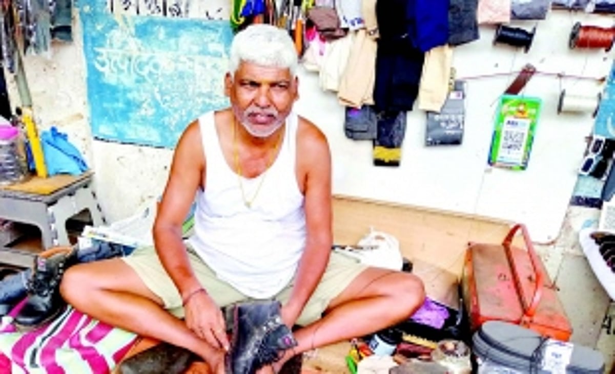 Stepping up: Sudesh Hasotikar is on a mission to elevate the status of cobblers in society