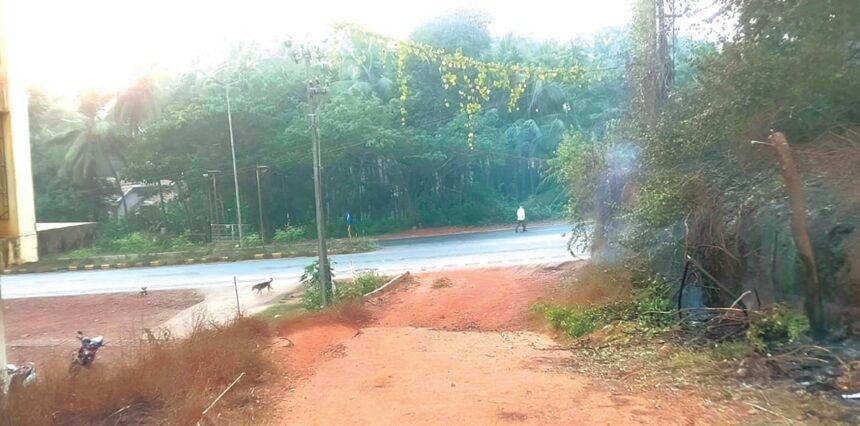Steps taken to reduce accidents at Khadpaband-Kavlem junction 1 Steps taken to reduce accidents at Khadpaband-Kavlem junction