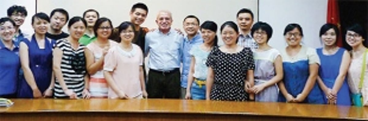 Still stimulating brains at eighty