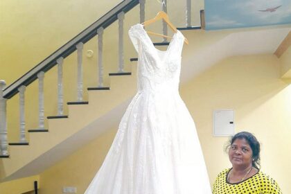 Stitching, sowing, and selling with a smile:
Joaquina’s talent threads through every field