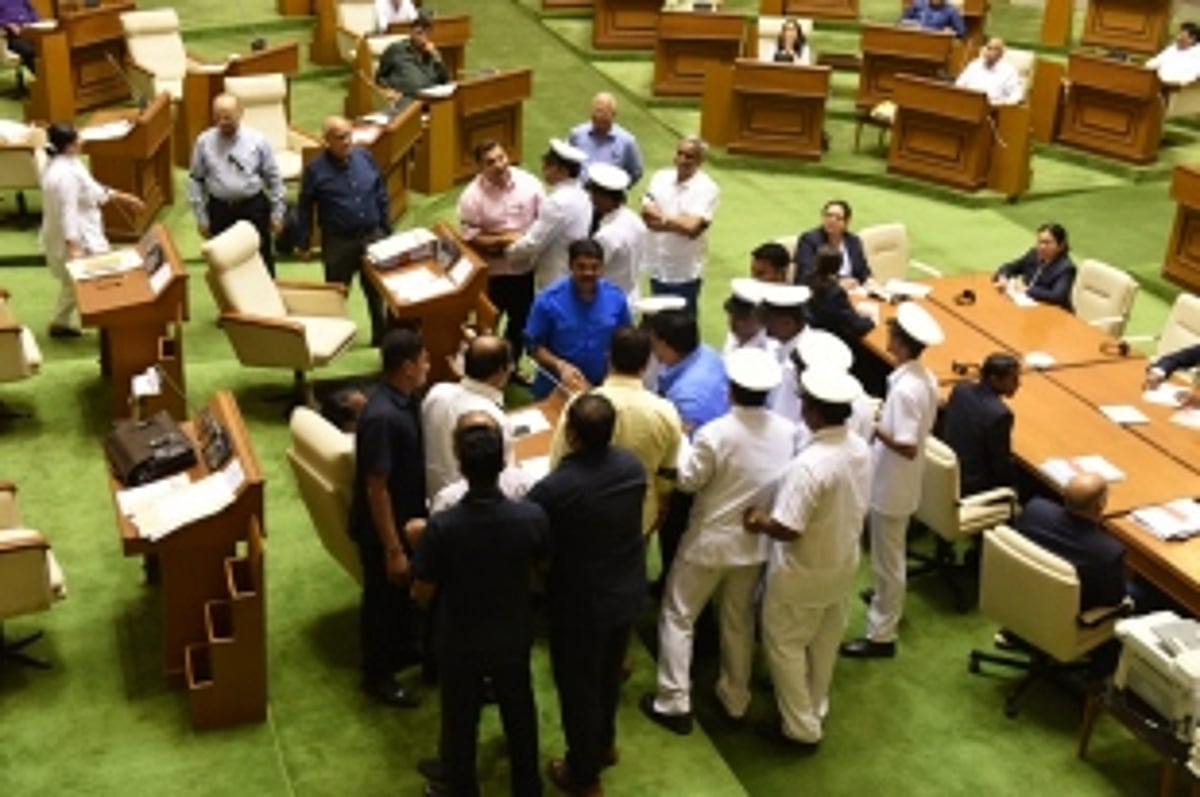 Stormy start to Budget Session