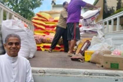 Street Providence rises up for relief work in Wayanad