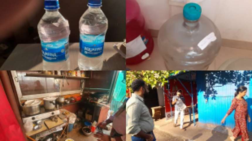 Strict Action Initiated Against Unauthorised Cooking Activities at GMC Food Stalls