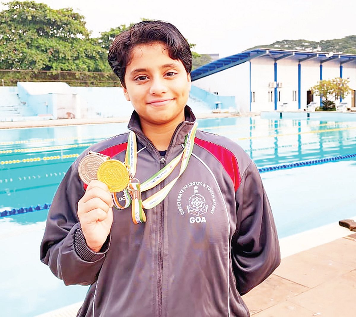 Stroke of fate 10 yrs ago gives Goa new swimming champ