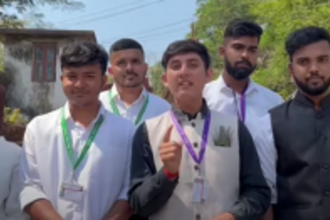 Students Council  inducted at  St Xavier’s college