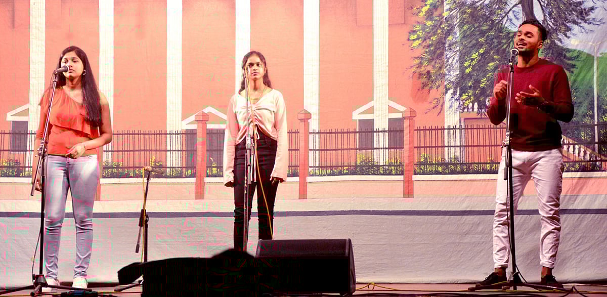 Students step on the big stage to showcase their acting and singing talent