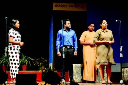 Students’ talent shines at the All Goa Inter College/HSS Tiatr Competition 2024-25