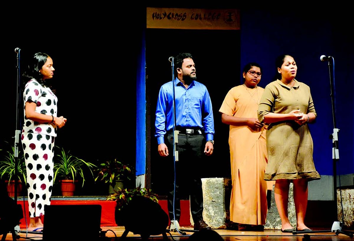Students’ talent shines at the All Goa Inter College/HSS Tiatr Competition 2024-25
