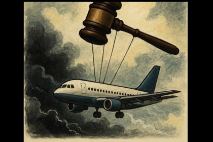 "Subjudice Skies, Selective Turbulence": Vishal Pai Cacode’s Satirical Take on Airspace and Accountability