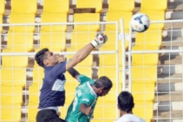 Subrata’s heroics help  Salgaocar earn point
