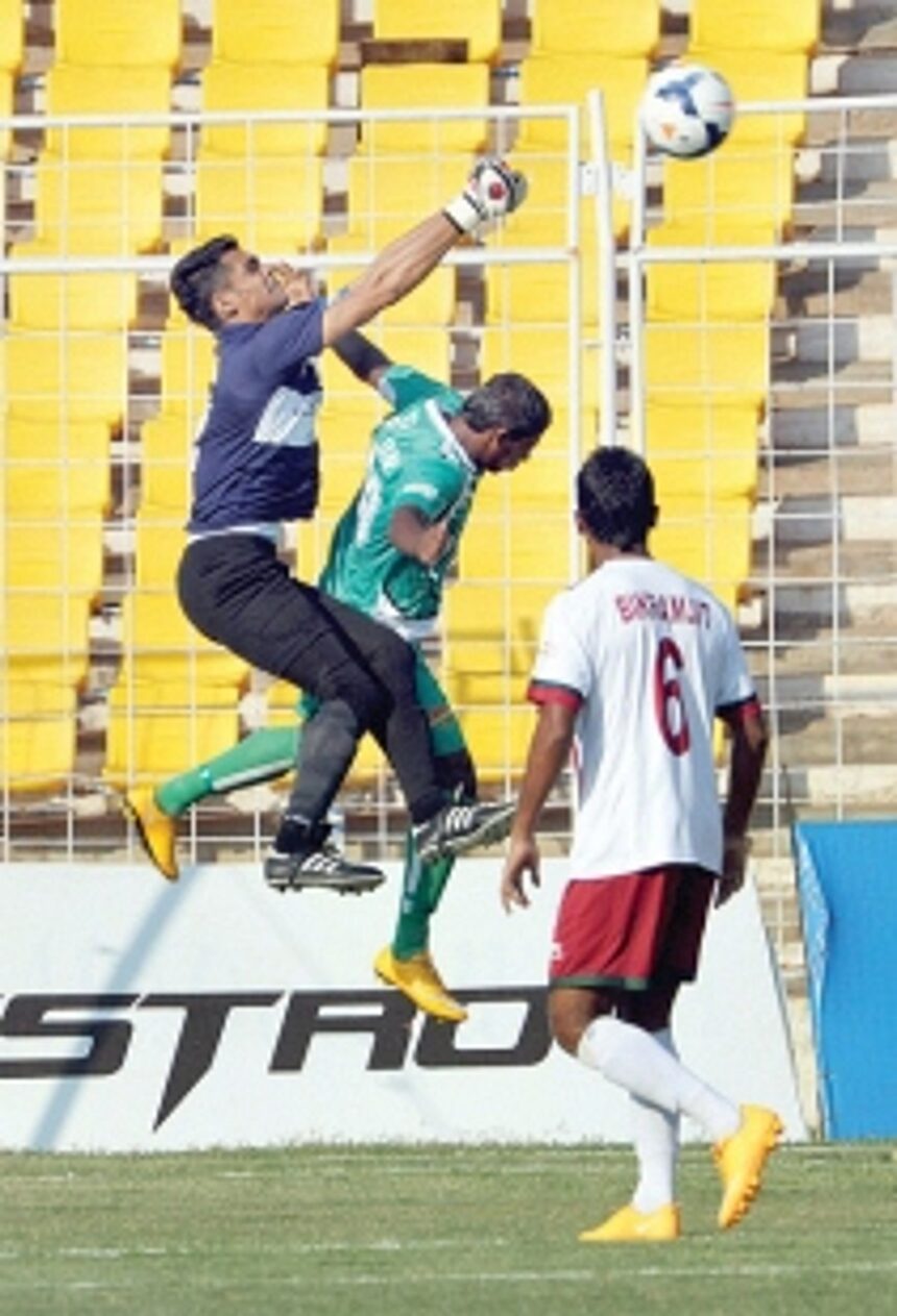 Subrata’s heroics help Salgaocar earn point 1 Subrata’s heroics help Salgaocar earn point