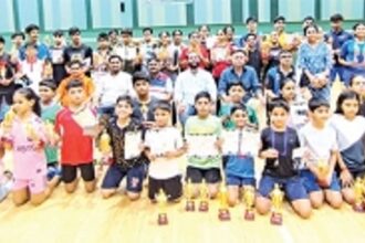 Sufiya, Shaheen and Saanvi shine at State Badminton