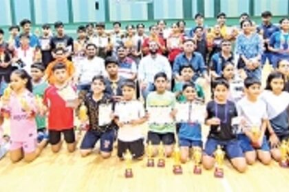 Sufiya, Shaheen and Saanvi shine at State Badminton