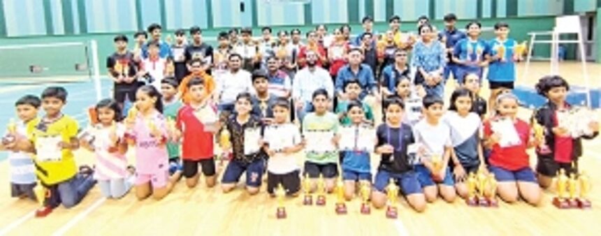 Sufiya, Shaheen and Saanvi shine at State Badminton