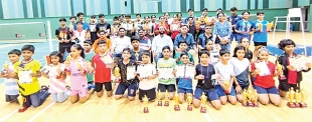Sufiya, Shaheen and Saanvi shine at State Badminton