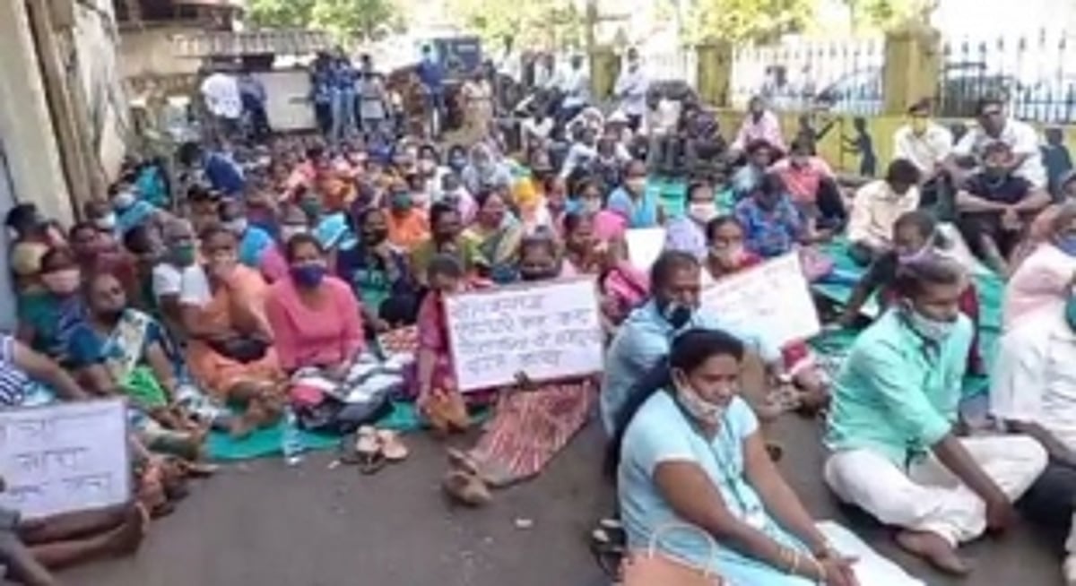 Sugarcane farmers demand govt compensation
