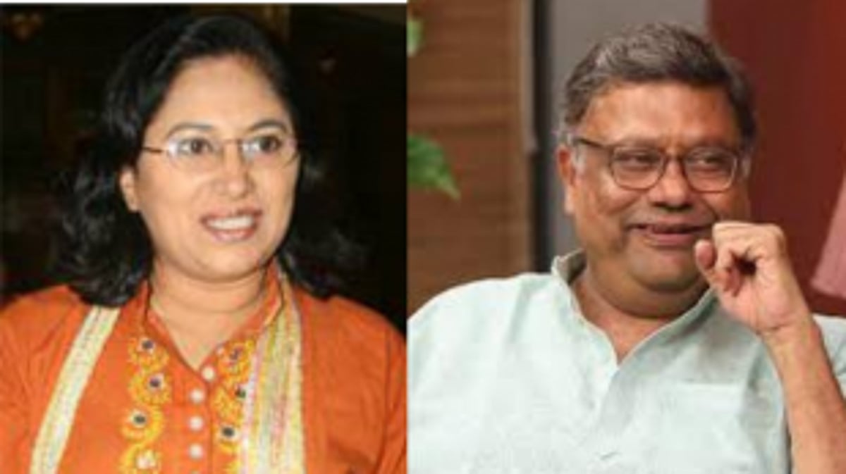 Sukanya Kulkarni & Sanjay Mone at Khulamanch, Ravindra Bhavan Margao on Dec 5th